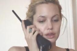 Amaterski posnetek Angeline Jolie pod vplivom droge (video)