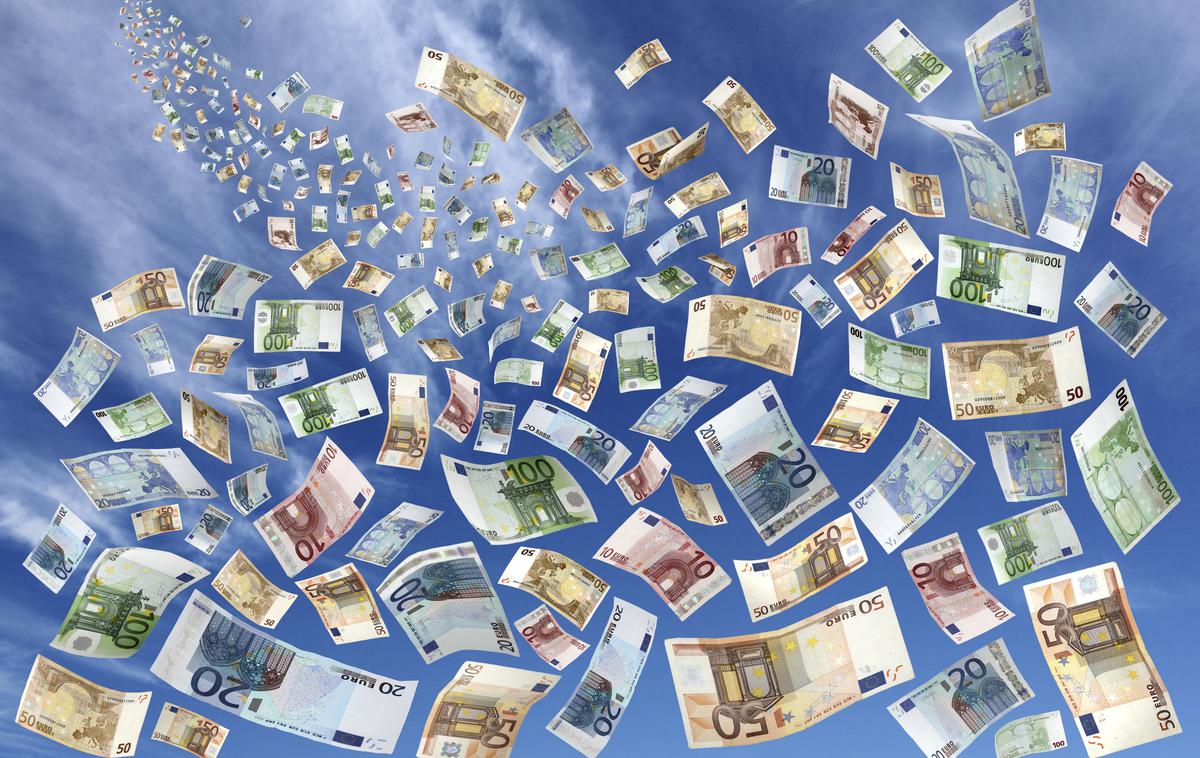 Evri, bankovci, evro | Foto Thinkstock