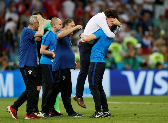 Zlatko Dalić je Hrvaško popeljal do velikega finala SP. | Foto: Reuters