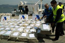 Polovica kokaina v Evropo prispe prek pristanišč v tej državi