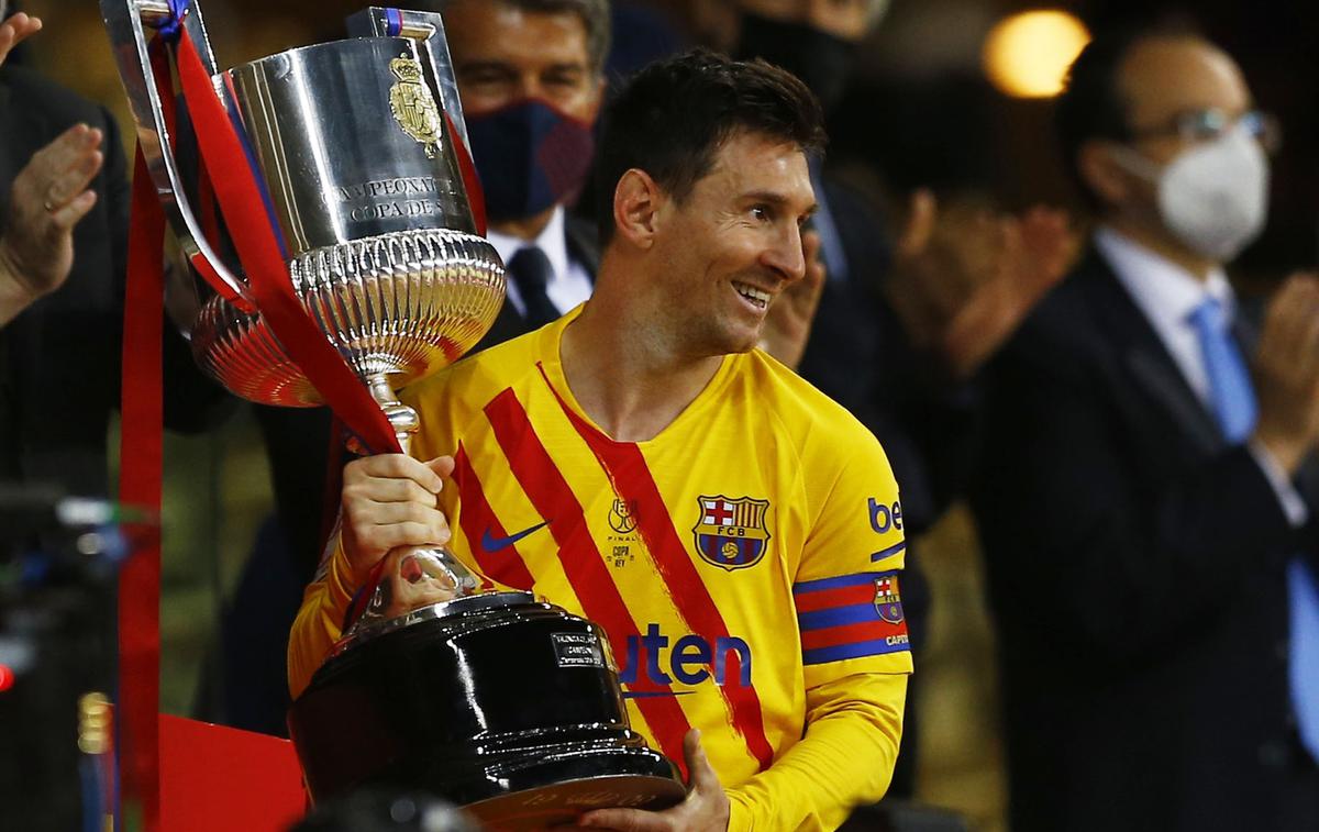 Lionel Messi | Lionel Messi je v dresu Barcelone osvojil že 35. lovoriko. | Foto Reuters
