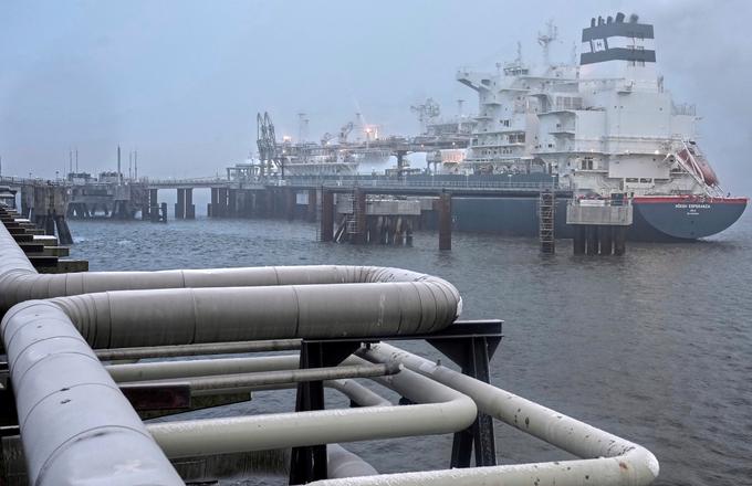 Države članice EU so v prvih sedmih mesecih 2023 kupile več kot polovico ruskega utekočinjenega zemeljskega plina (LNG) na trgu, kaže analiza podatkov Kplerja, ki spremlja pomorski in tankerski promet. | Foto: Reuters