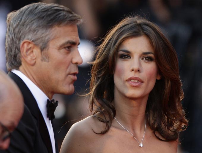 Elisabetta Canalis in George Clooney leta 2009. | Foto: Reuters