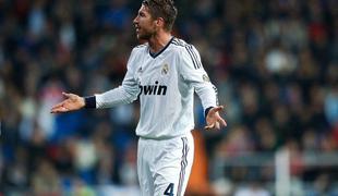 Huda kazen za Ramosa: "počival" bo kar pet tekem
