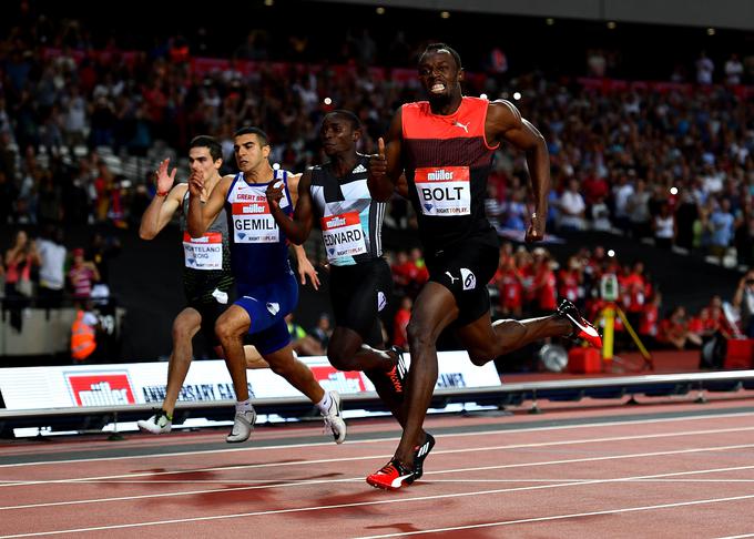 Usain Bolt je tokrat iztisnil iz sebe maksimum. | Foto: Getty Images