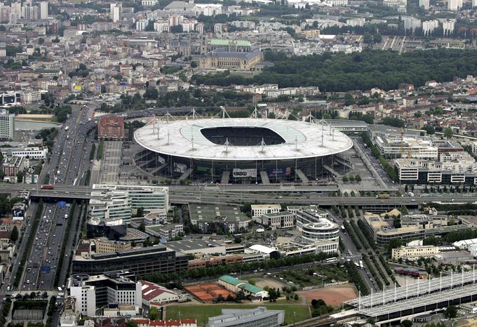 Štadion Stade de France oziroma Saint Denis v Parizu bo gostil uvodno in finalno tekmo letošnjega evropskega prvenstva. | Foto: 