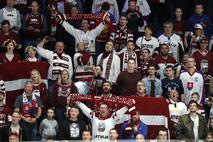 Latvija hokej navijači
