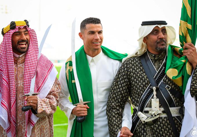 Cristiano Ronaldo je prvo ime savdskega športa. | Foto: Reuters