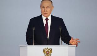 Putin: Rusija bo sistematično nadaljevala ofenzivo v Ukrajini