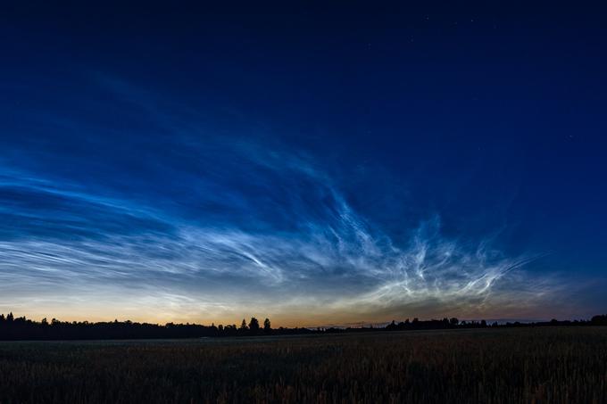 Svetleči oblaki, noktilucentni oblaki | Foto: Thomas Hilmes/Wikimedia Commons