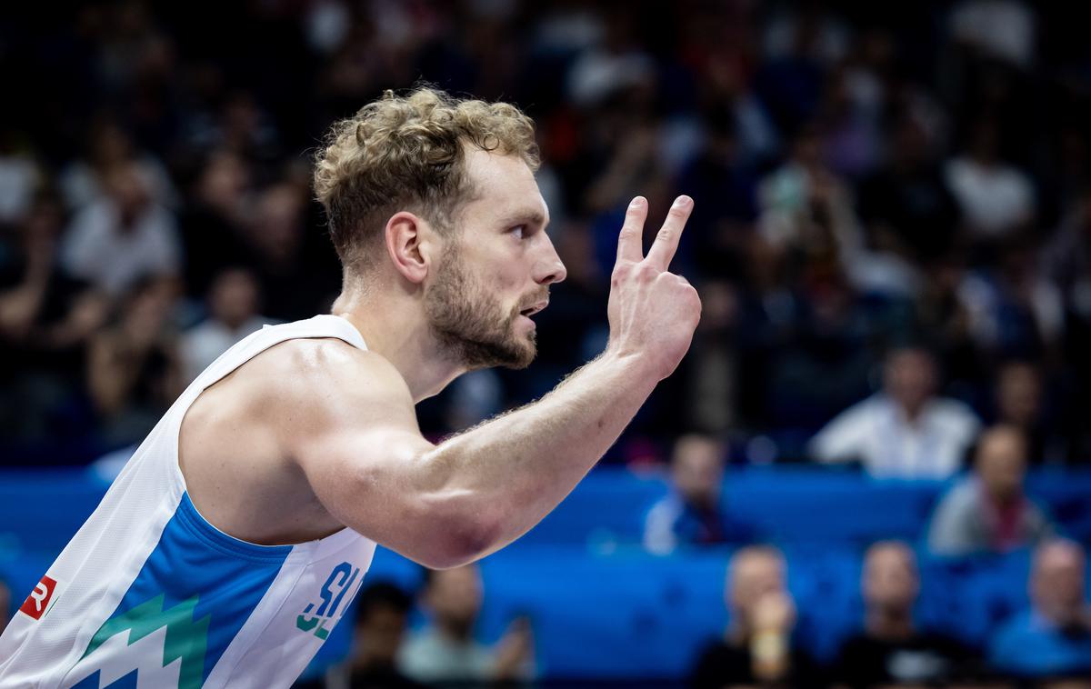 četrtfinale EuroBasket Slovenija Poljska Jaka Blažič | Jaka Blažič se je pridružil Cedeviti Olimpiji in ji pomagal do zmage na zadnji pripravljalni tekmi. | Foto Vid Ponikvar/Sportida