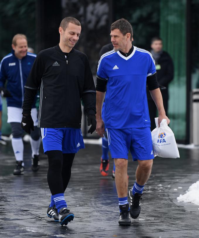Zvonimir Boban in Aleksander Čeferin sodelujeta v visokih nogometnih krogih že dolgo časa. | Foto: Guliverimage
