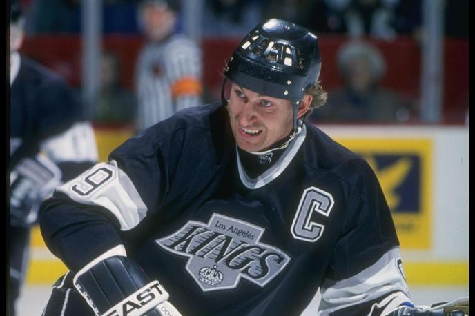 Wayne Gretzky 1993 LA Kings | Danes mineva 29 let od najboljše tekme Wayna Gretzkyja v karieri lige NHL. | Foto Guliverimage/Getty Images