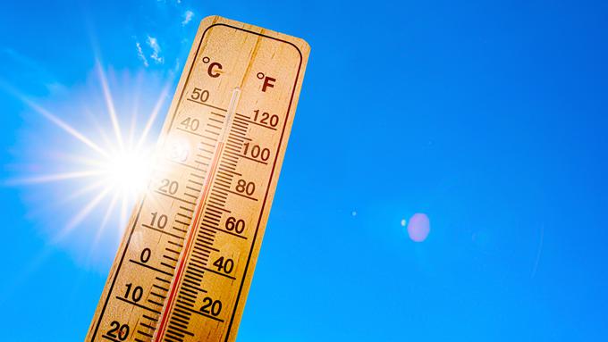 vročina, termometer, poletje, visoke tremperature | Foto: Getty Images
