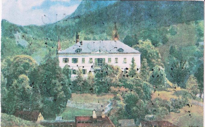Razglednica dvorca nad Tržičem | Foto: Arhiv Tržiškega muzeja
