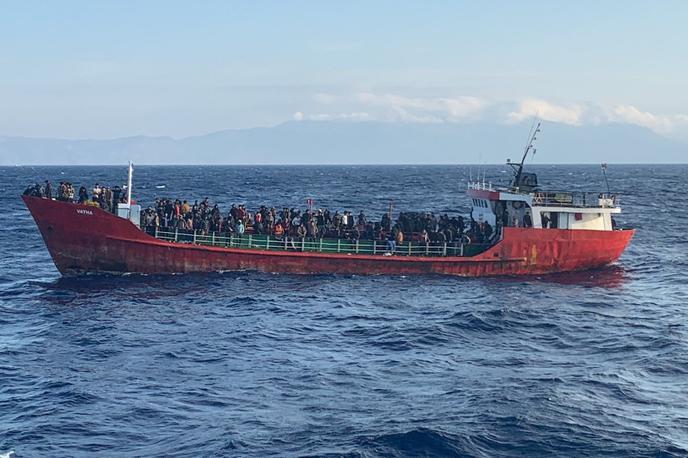 migranti | Fotografija je simbolična. | Foto Hellenic Coast Guard