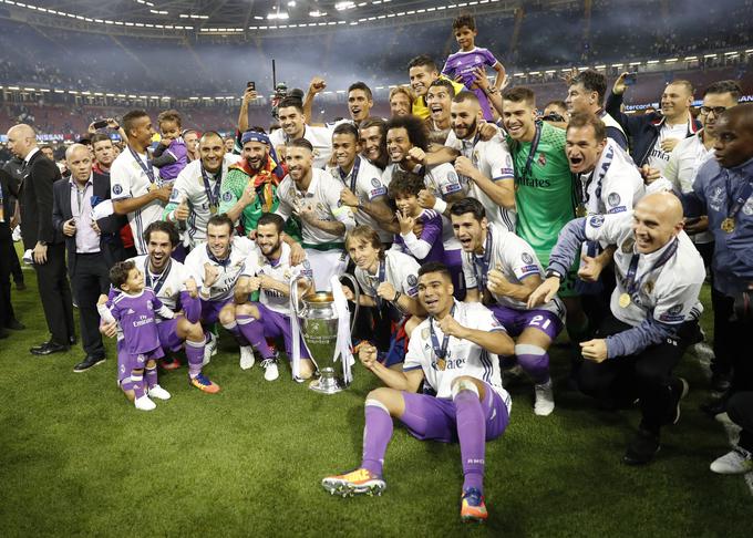 Real Madrid je v soboto odpravil Juventus s 4:1 in postal evropski prvak. | Foto: Reuters