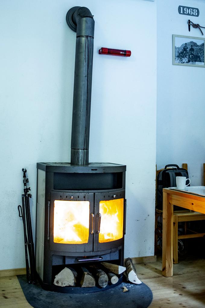 Primer protipožarne ampule v Domu pod Storžičem.  | Foto: Ana Kovač