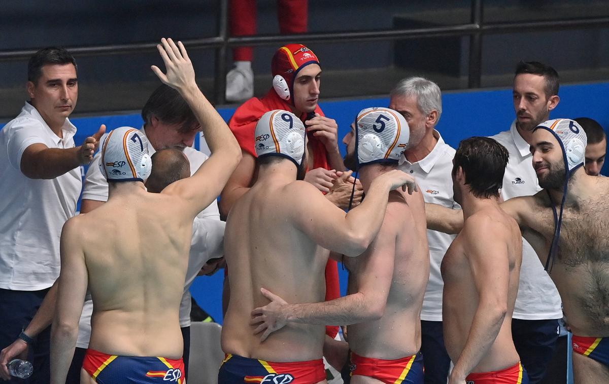 španska vaterpolo reprezentanca | Španci so v finalu evropskega prvenstva večino tekme zaostajali, v zadnji četrtini pa s 3:0 priredili preobrat in premagali Hrvate, | Foto Guliverimage