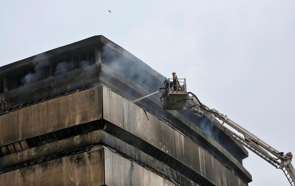 Požar v indijskem prirodoslovnem muzeju v New Delhiju | Foto Reuters