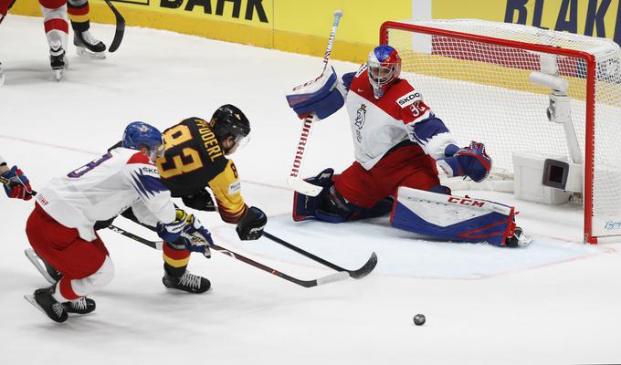 Češka Nemčija SP v hokeju 2019 | Foto: Reuters