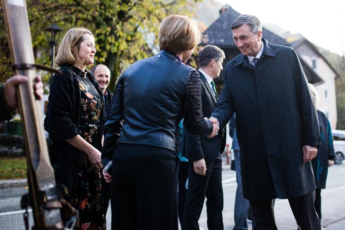 Prireditve pred okroglo mizo se je udeležil tudi predsednik države Borut Pahor.  | Foto: Grega Valančič/Sportida