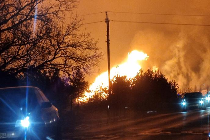 Plinovod Latvija | Eksplozija je odjeknila stran od stanovanjskih objektov.  | Foto Reuters