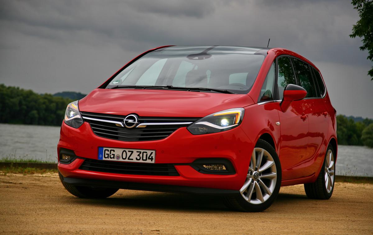Opel zafira - prva vožnja prenovljenega modela - fotogalerija | Foto Vinko Kernc