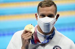 Dressel z novim rekordom do tretjega olimpijskega naslova v Tokiu