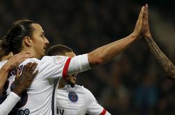 Ibrahimović spet blestel, Angers poglobil krizo Lyona