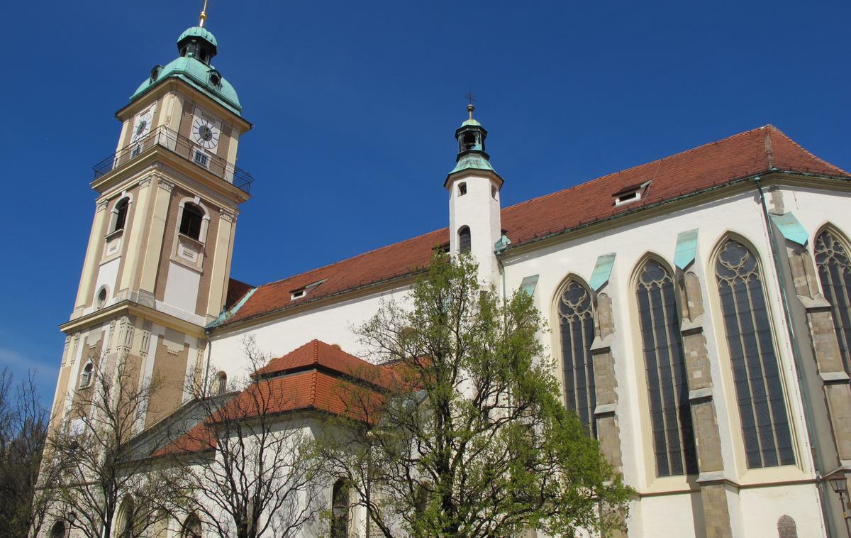 Maribor, cerkev sv. Janeza Krstnika. | Foto STA