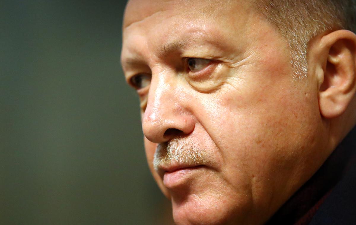 Recep Tayyip Erdogan | Turški predsednik je že v nedeljo opozoril, da bi lahko vstop Finske v Nato potrdil brez njihove sosede. | Foto Reuters