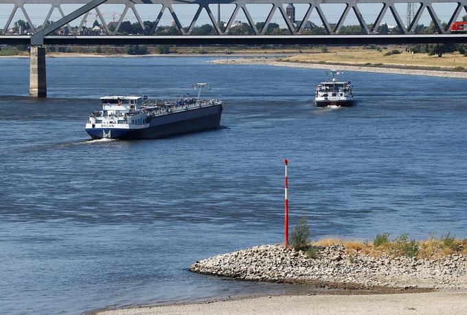 Rhein Ren suša | Foto: Reuters