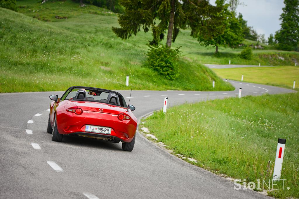 Mazda MX-5 - fotogalerija testnega vozila