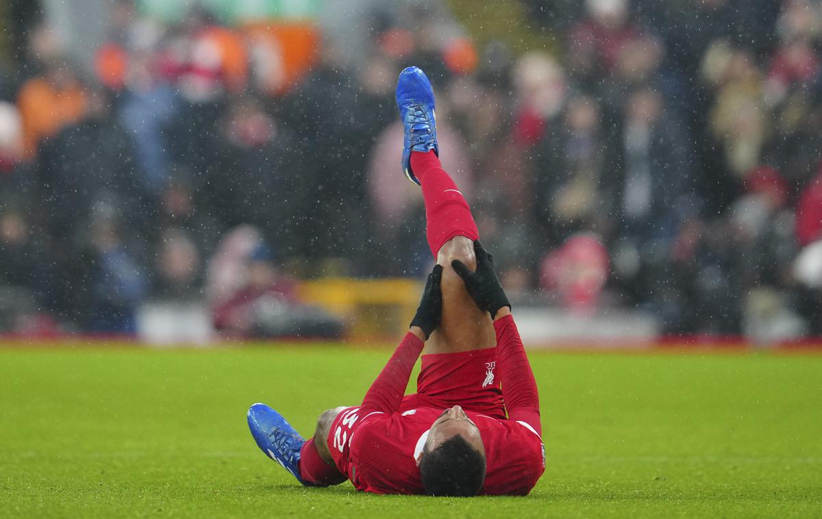 Joel Matip Liverpool | Joel Matip ima težave s kolenom. | Foto Guliverimage