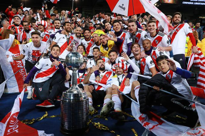 River Plate, pri katerem je igral Vombergar kot mladinec, je aktualni južnoameriški prvak. | Foto: Guliverimage/Getty Images