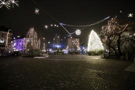 Silvestrski večer v Ljubljani