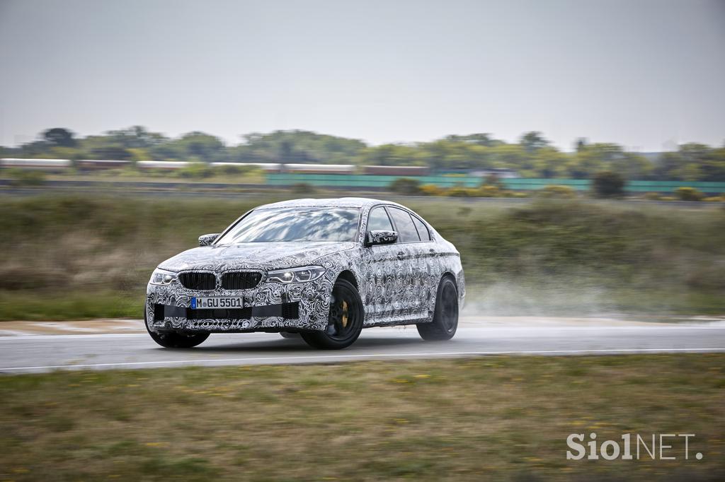 Novi BMW M5 - štirikolesni pogon xDrive