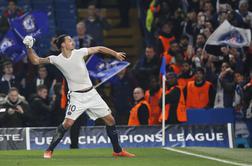 Zlatan Ibrahimović z novim mejnikom Parižanom prinesel srečo