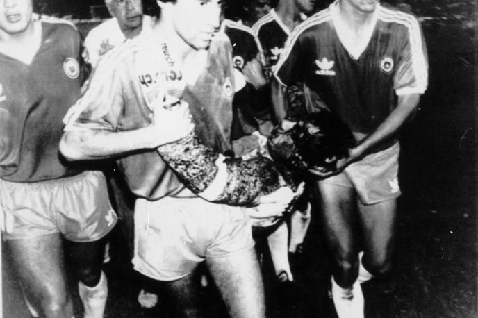 Roberto Rojas | Roberto Rojas je pred 33 leti na slovitem stadionu Maracana v Riu de Janeiru poskrbel za enega najbolj sramotnih incidentov v zgodovini nogometa. | Foto Reuters