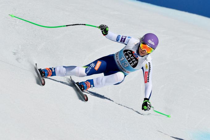 Ilka Štuhec se je počutila slabo in slalomskega dela kombinacije ni odpeljala. | Foto: Getty Images