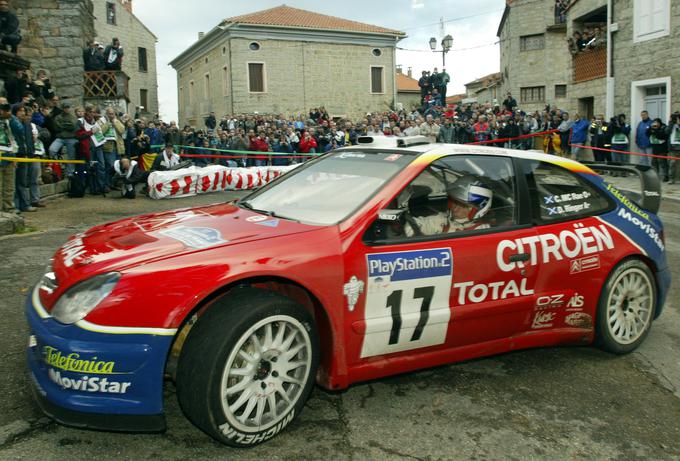 Colin McRae je leta 2003 vozil tudi za Citroënovo tovarniško moštvo. | Foto: Reuters
