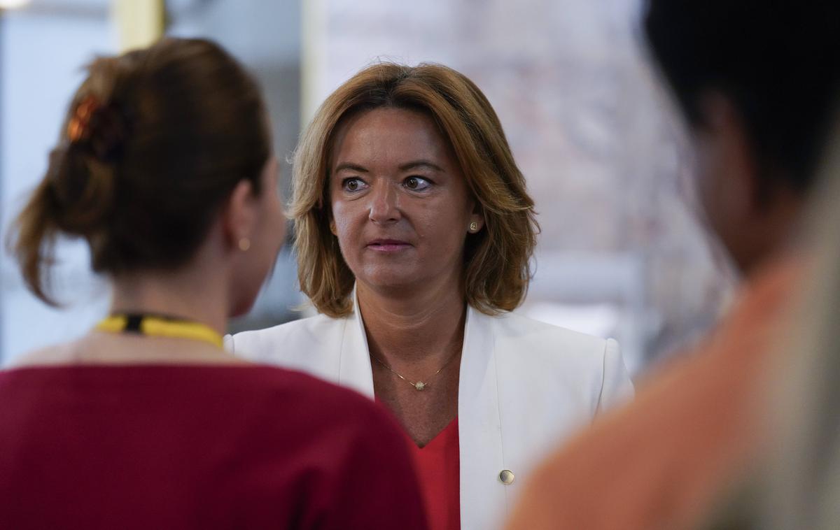 Tanja Fajon | V SD so k predlogu za razrešitev ministrice pozvali tudi premierja Roberta Goloba, ki pa pravi, da mora pred odločitvijo o njeni politični usodi glede na hude očitke prejeti več informacij. | Foto Reuters