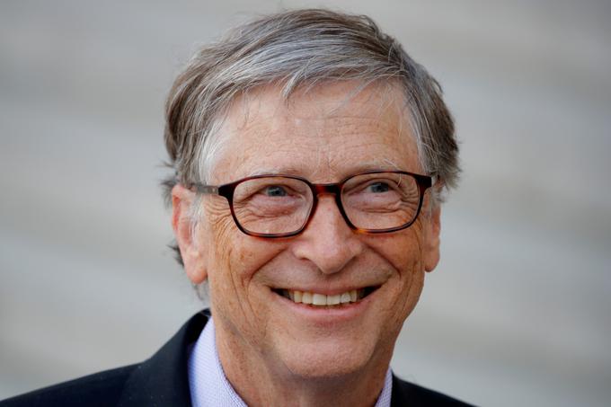 Bill Gates velja za začetnika revolucije osebnega računalništva, ki jo je sprožil z ustanovitvijo računalniškega podjetja Microsoft in kasneje z operacijskim sistemom Windows, ki je najverjetneje najpogosteje uporabljana programska oprema vseh časov. Dolgo je bil tudi najbogatejši človek na svetu, pred meseci pa mu je ta naziv vzel šef internetnega trgovca Amazon Jeff Bezos. Vrednost premoženja Billa Gatesa je sicer še vedno gigantska in sicer znaša okroglih 80 milijard evrov.  | Foto: Reuters