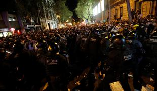 Na ulicah katalonskih mest znova na tisoče protestnikov #foto #video