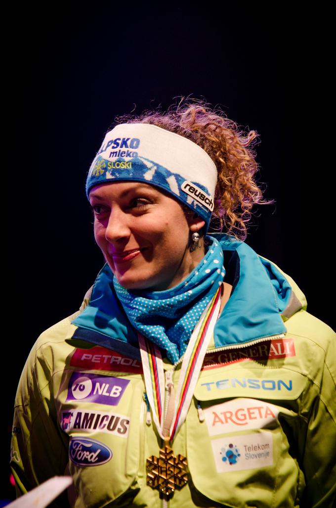 Tretja slovenska svetovna prvakinja v alpskem smučanju | Foto: Matjaž Vertuš
