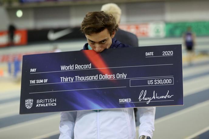 Armand Duplantis | Svetovni rekorder Armand Duplantis se bo pomeril s svojim vzornikom Renaudom Lavilleniejem. | Foto Reuters