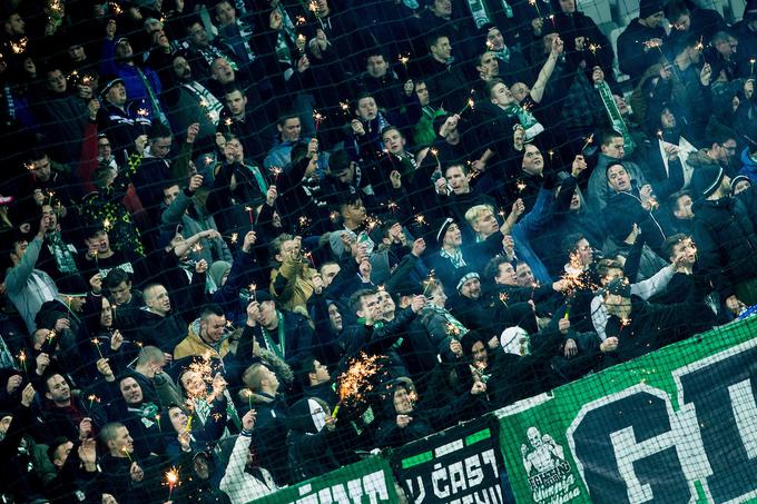 Ljubezen navijaške skupine Green Dragons do 30-letnega Štajerca se je ohladila. | Foto: Vid Ponikvar