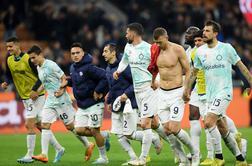 Napoli šele drugič izgubil, Inter skočil na drugo mesto