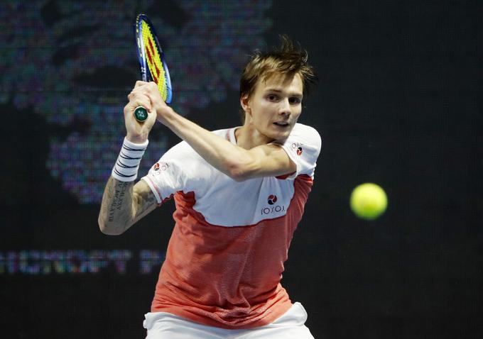Aleksander Bublik bo zaigral v četrtem finalu. | Foto: Reuters